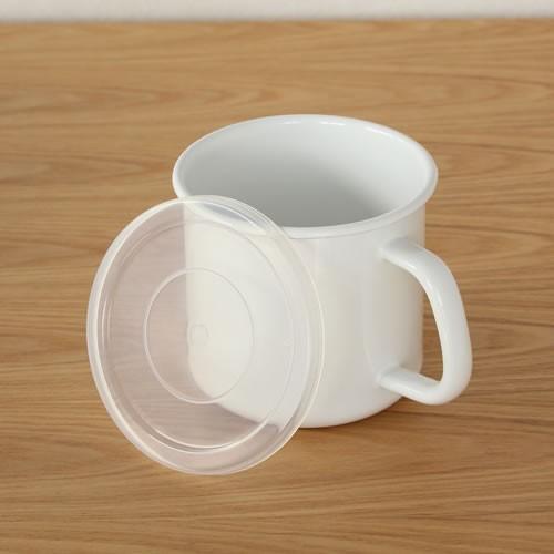 White Series ＼2/27-3/1はP10倍／ 野田琺瑯 持ち手付 ストッカー 丸型