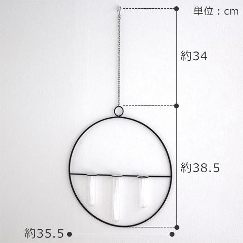 花瓶 一輪挿し ガラス管 フラワーベース 壁掛け 円形 ワイヤーベース アイアン グラスチューブ 試験管 Wall Vase Circle Glass Tube Neo2 Wh 1056 Favoritestyle キッチン 雑貨 通販 Yahoo ショッピング