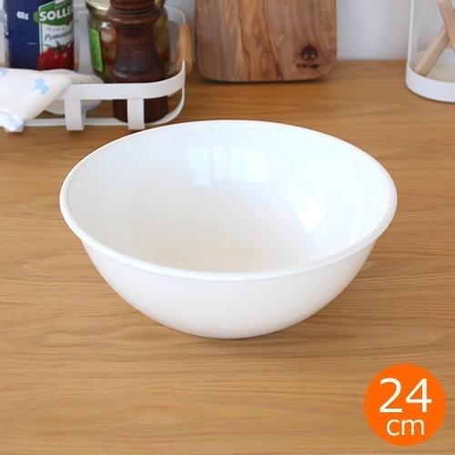 野田琺瑯（noda horo） ボウル ホーロー 琺瑯 ボール 全白 24cm