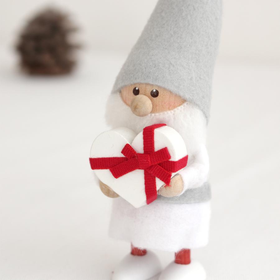 今季完売】ノルディカニッセ 2点 セット そりに乗ったサンタ ＋ ハート