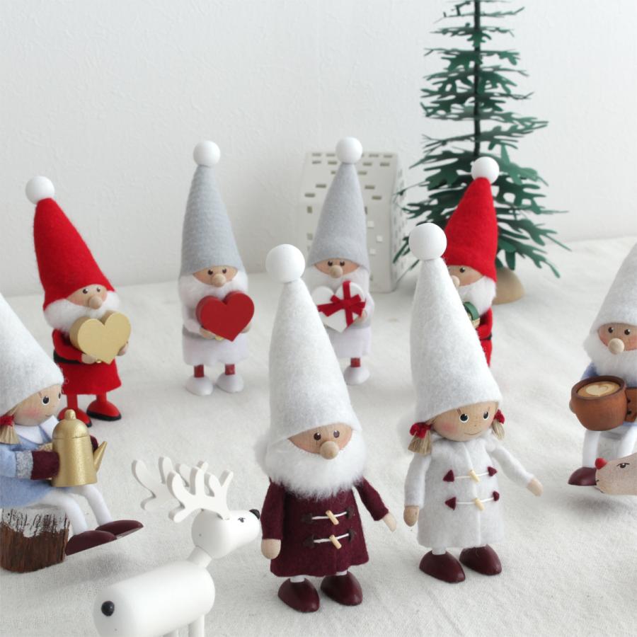 今季完売】ノルディカニッセ 2点 セット そりに乗ったサンタ ＋ ハート