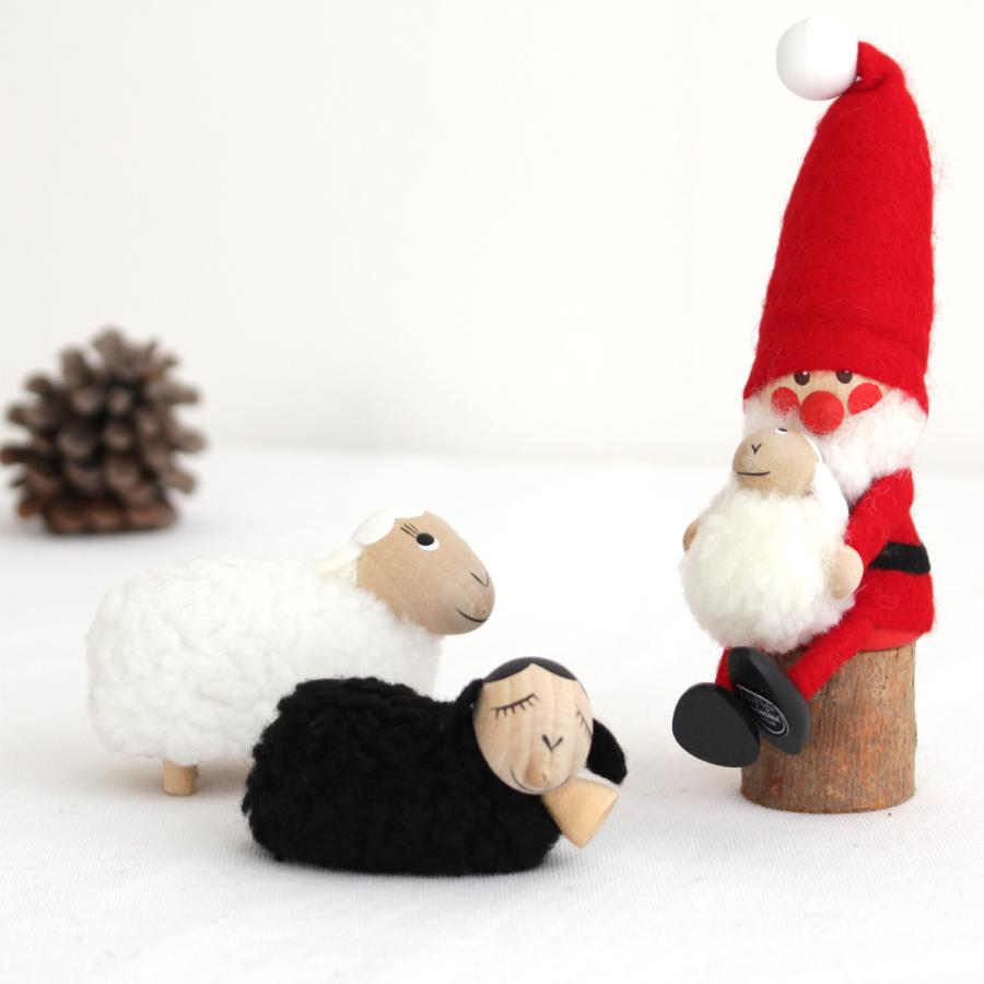 ノルディカニッセ 白羊 大 NORDIKA nisse クリスマス 雑貨 木製 人形