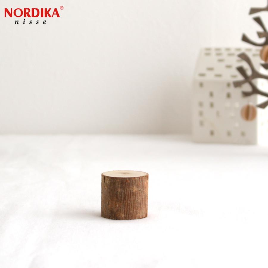 今季完売】ノルディカニッセ 丸太台 お座り人形用 台座 NORDIKA nisse