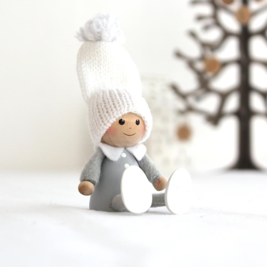 ノルディカニッセ ぺたんこ座りの男の子 サイレントナイトシリーズ