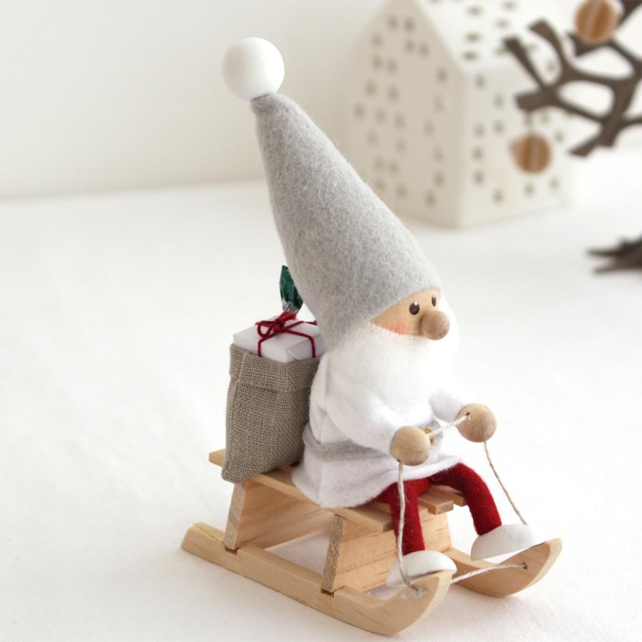 11/28-12/3限定 クーポンで10%OFF] ノルディカニッセ そりに乗るサンタ