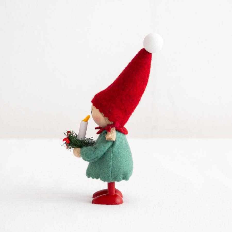 今季完売】ノルディカニッセ キャンドルを持った女の子 Joy to the