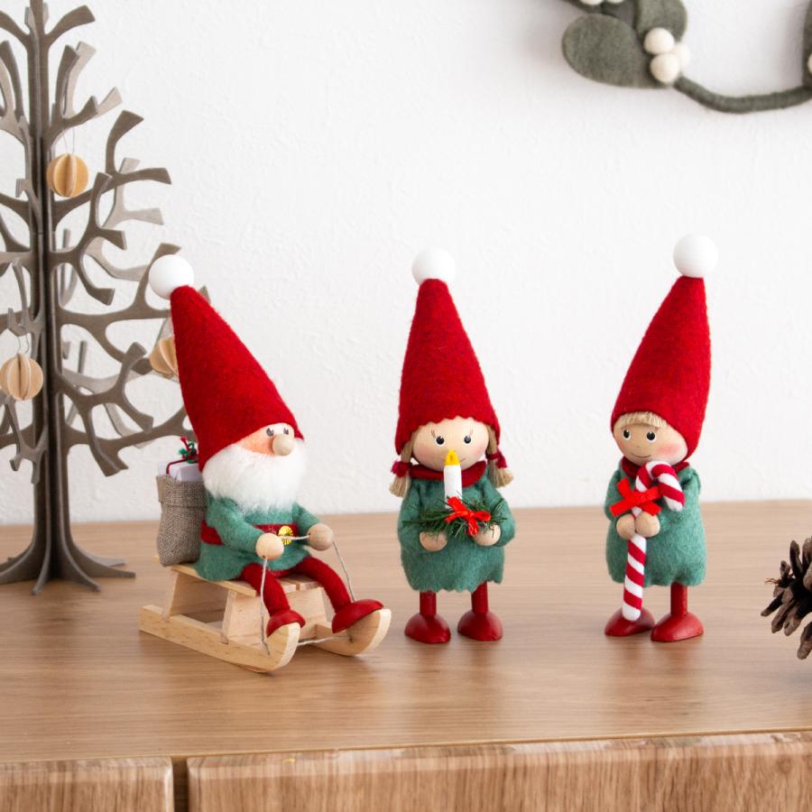 今季完売】ノルディカニッセ キャンディケインを持った男の子 Joy to