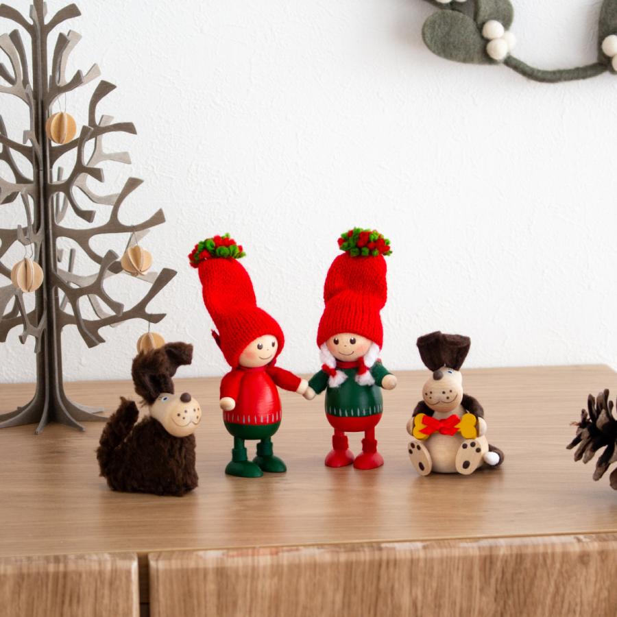 今季完売】ノルディカニッセ イヌ ブラウン 犬 NORDIKA nisse