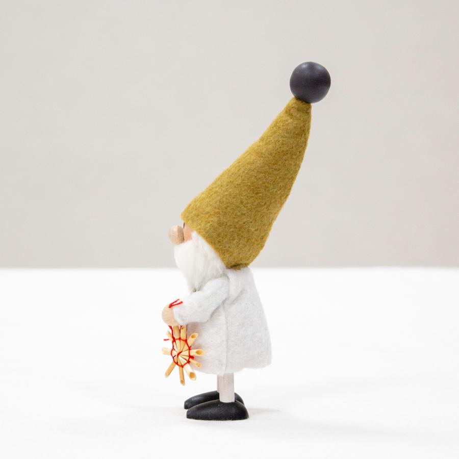 今季完売】ノルディカニッセ ストローオーナメントを持ったサンタ Jule