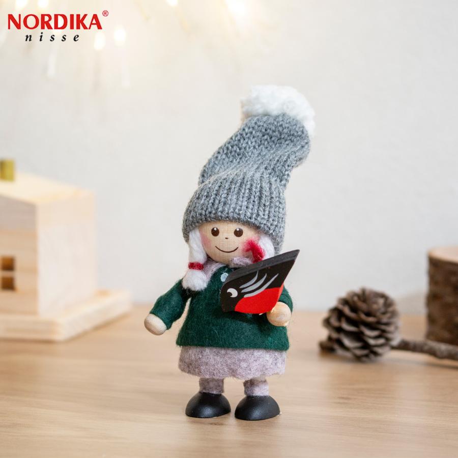 ノルディカニッセ 2025 新作 小鳥と話す女の子 Nordic Forest NORDIKA