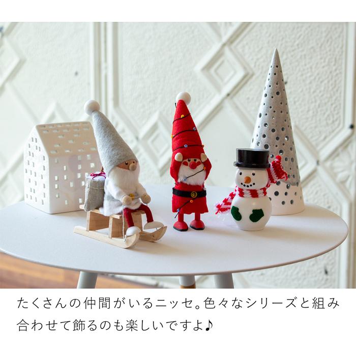 ノルディカニッセ 2025 新作 サンタ レッド フェルトシリーズ 赤