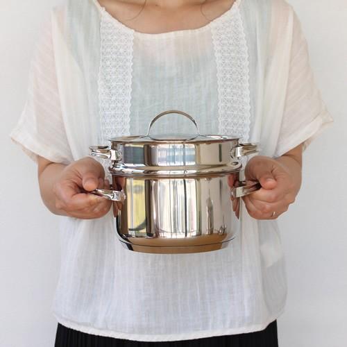 OPA Mari オパ マリ キャセロール スチーマー付き 1.5L IH対応 軽量