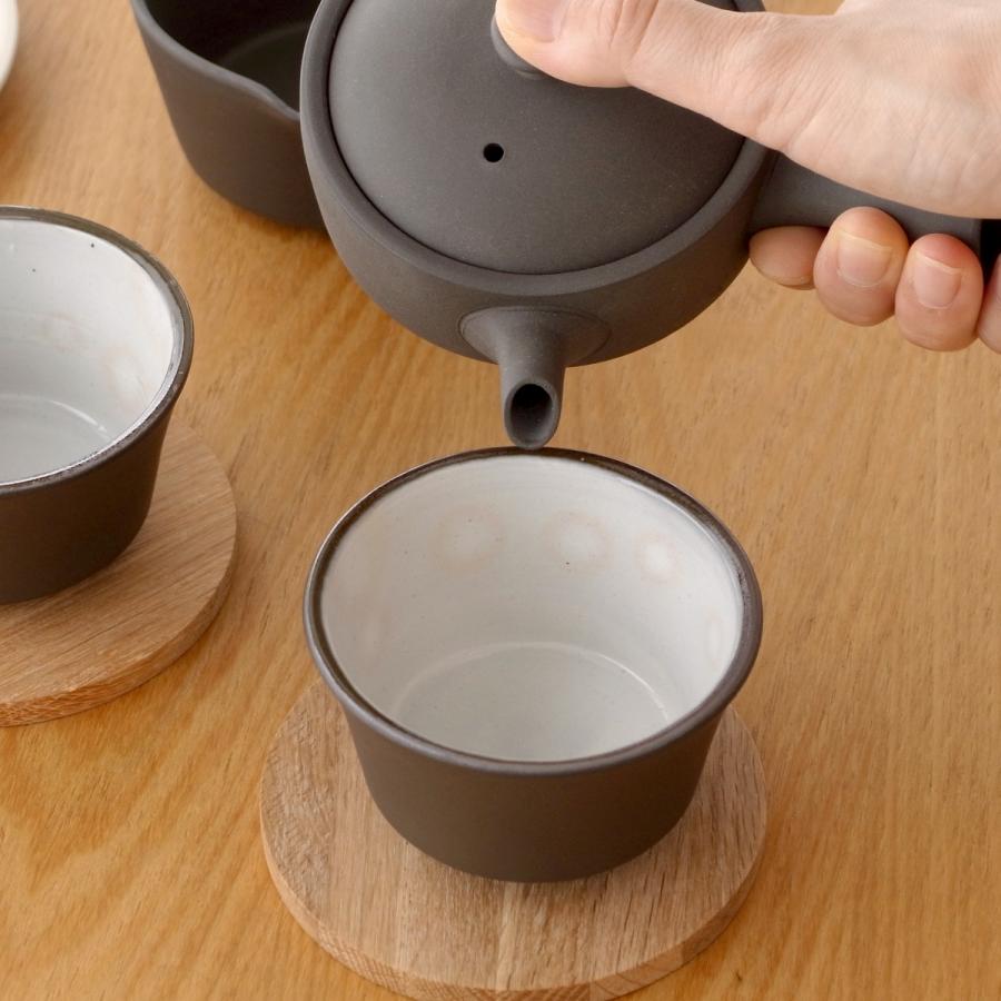 かもしか道具店 煎茶碗 直 湯呑 湯のみ 茶時間 日本製 萬古焼 陶器