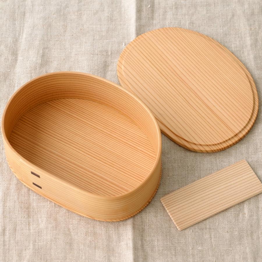 2/5はポイント10倍／ お弁当箱 曲げわっぱ いろどり弁当箱 大 600ml 板