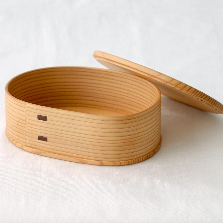 2/5はポイント10倍／ お弁当箱 曲げわっぱ いろどり弁当箱 大 600ml 板