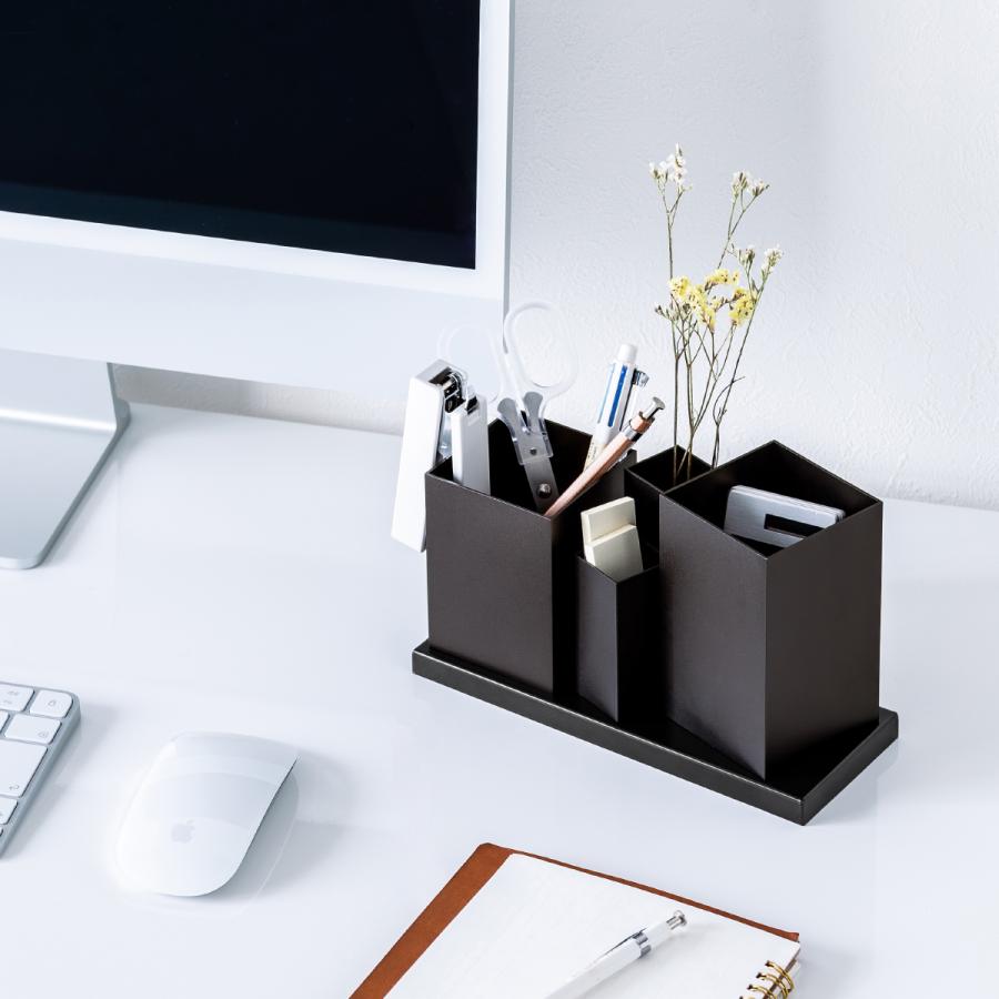 3/5はポイント10倍／ デスクオーガナイザー ミニ ペン立て デスク収納