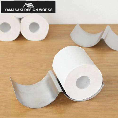 ヤマサキデザインワークス トイレットペーパートレイ ステンレス