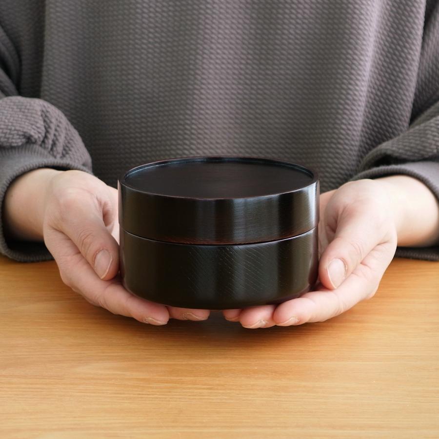 畑漆器店 SOJI hako 漆 S 11cm col. 弁当箱 270ml 木製 日本製 ランチ