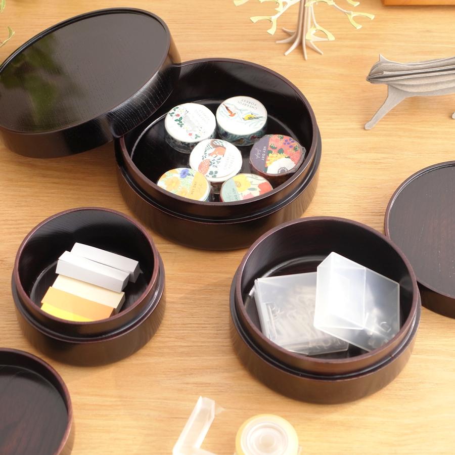 11/22・23はポイント10倍／ 畑漆器店 SOJI hako 漆 L col. 弁当箱 木製