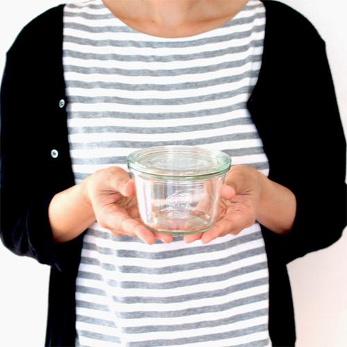 ＼6/14・15はポイント10倍／ WECK キャニスター セット モールドシェイプ 300ml 6個セット MOLD SHAPE ガラスキャニスター ウェック 保存容器 保存瓶 WE-741 | WECK | 06