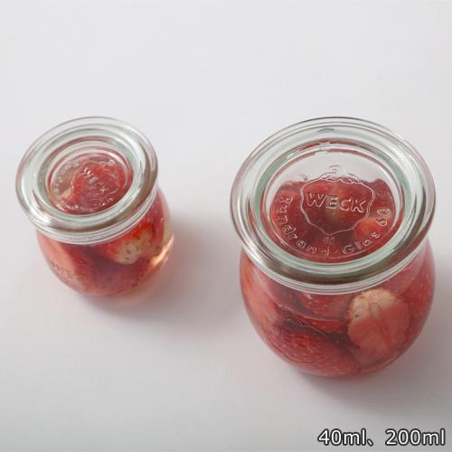 WECK ウェック　キャニスター200ml 8個セット WECK GIFTBOX TULIP200mlx4 SET weck キャニスター ガラス 保