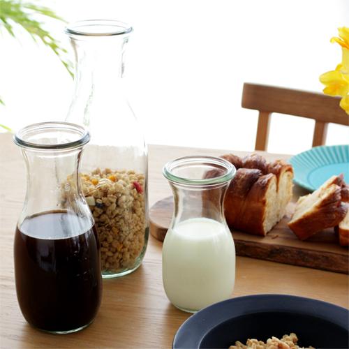 WECK（ウェック） キャニスター ジュースジャー 290ml 6個セット JUICE