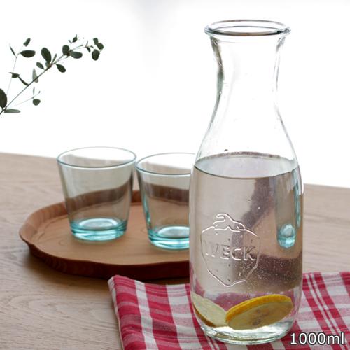 WECK　ウェック　ガラス瓶　キャニスター WECK キャニスター ストレート 1550ml 4個セット STRAIGHT