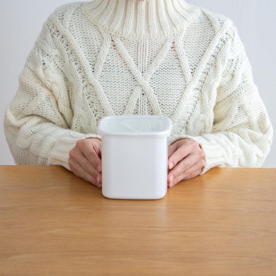 KYOWA K-30 LT ハウスキーピング ストッカー ホーロー ホワイト 楽天