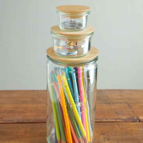 WECK（ウェック） フラット トップ 木のフタ M 蓋 WITH WECK FLAT TOP