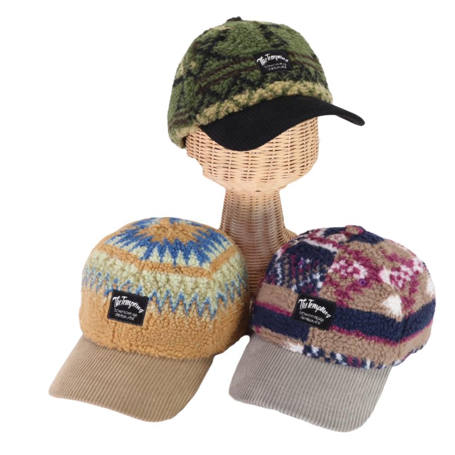 connect ネイティブデザインボアワッペンキャップ メンズ 帽子