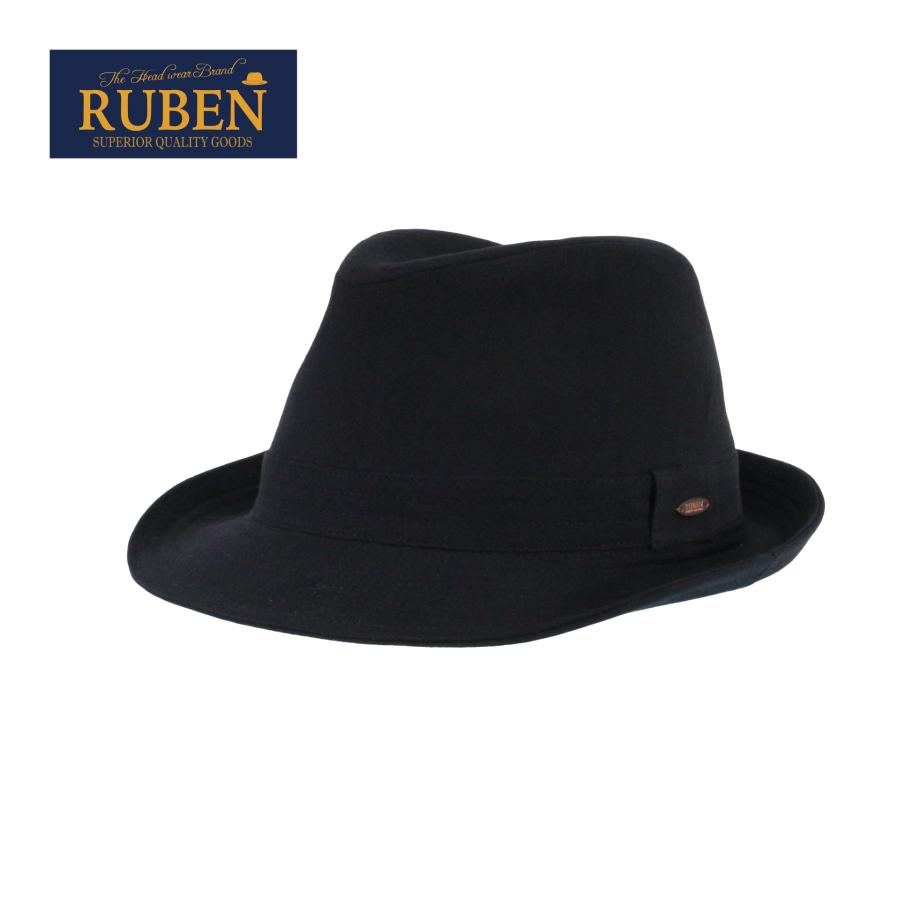 ルーベン（RUBEN） コットンメタルプレート中折れハット 帽子 メンズ ユニセックス レディース帽子 マニッシュハット コットン オールシーズン RUS1330｜favourite-shop｜02