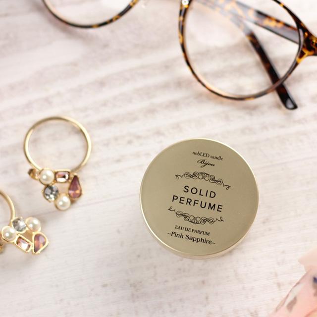 Bijou（ビジュー） nobLED candle Bijou ソリッドパフューム(香水 女性