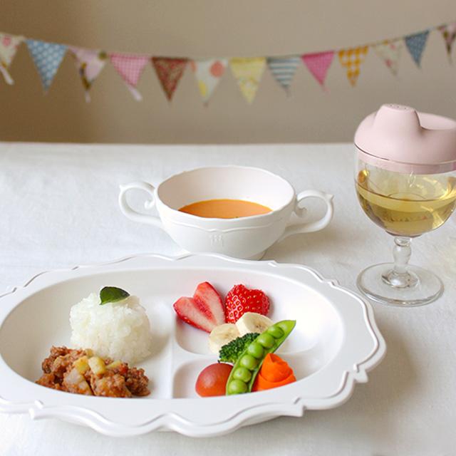Reale レアーレ ガルソン 三食皿(お食い初め 出産祝い ベビー