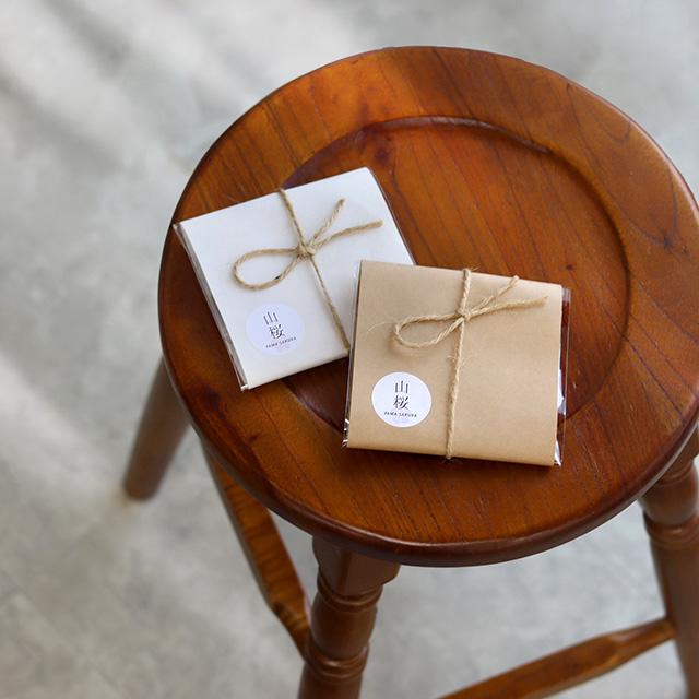 SALIU（サリュウ） 山桜 茶敷 円 31608(コースター 木製 丸 茶托 茶