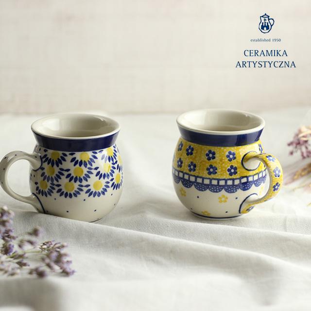 CERAMIKA セラミカ リップマグ 0.25L ペアセット(ceramika artystyczna