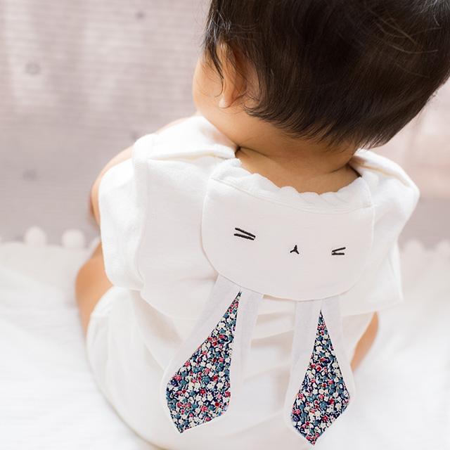 mocmof うさぎベビー汗取りパッド 622-064143(汗取りパッド ベビー 汗取りパット 赤ちゃん 汗取り 背中 新生児 汗とりパッド 汗取りガーゼ 夏 かわいい) :FN00484:FAVRAS-ファブラス 雑貨ギフト 通販 ポケット 汗取りパッド4枚セット ベビー 新生児 子供 背中 汗取りパット 汗取りインナー 汗とりパット 汗とりパッド 汗取りガーゼ 汗取りインナー 汗取り あせとり 汗とり 汗取 汗 汗対策 コットン ダブルガーゼ リボン 汗疹対策 4枚組