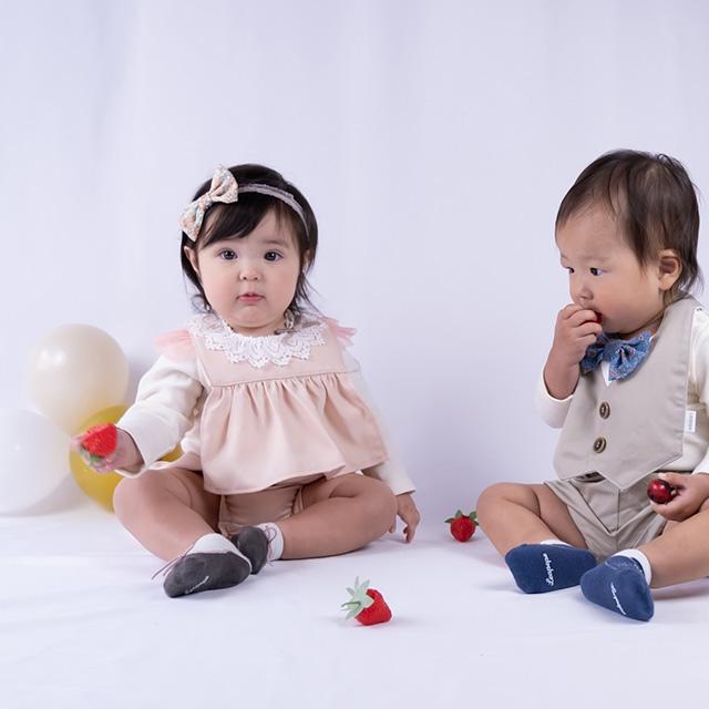 Leapepe レアペペ エプロン＆ブルマ 女の子用 JULIA 00-5067(出産祝い