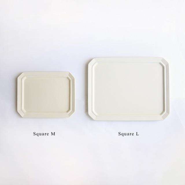 SAKUZAN SAKUZAN DAYS Sara スクエア L(サクザン 作山窯 プレート 北欧