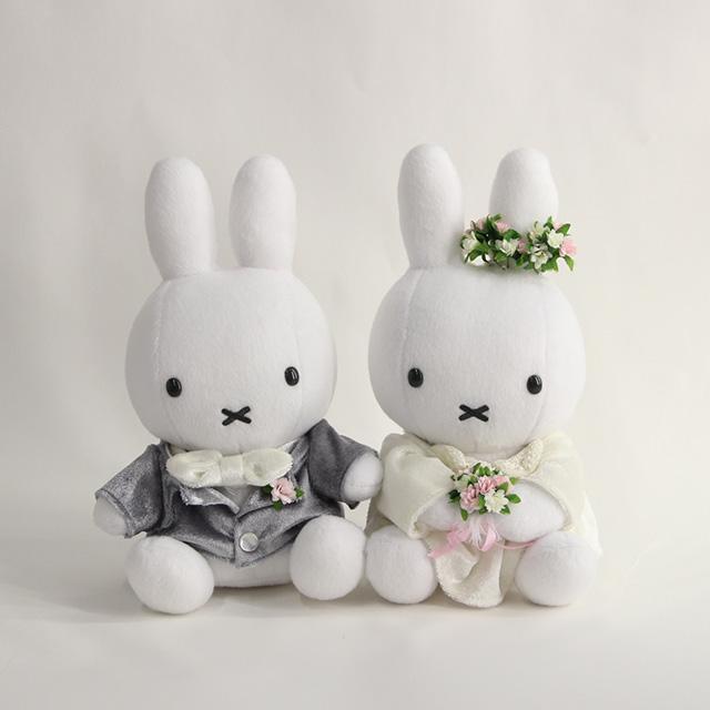 ミッフィー ウェディングドール 669990(ぬいぐるみ 結婚式 受付 うさぎ