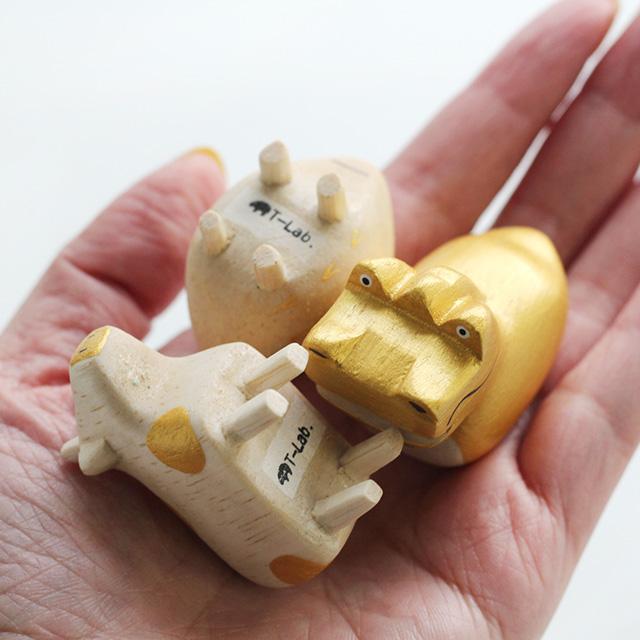 ぽれぽれえとセット ゴールド 十二支＋黒台座(干支 置物 午年 2026