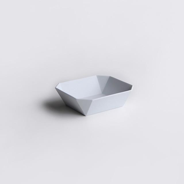1616 / arita japan 1616/arita japan TY Square Bowl Plain Gray 150