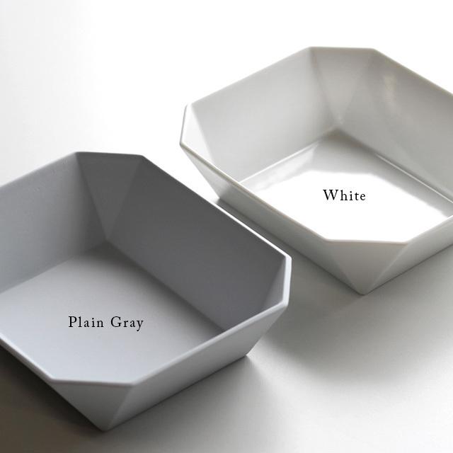 1616/arita japan TY Square Bowl Plain Gray 184(スクエアボウル サラダボウル 深皿 おしゃれ 煮物鉢 和食器 中鉢 皿 器 食器 有田焼 ブランド 人気 ギフト)｜favras｜05