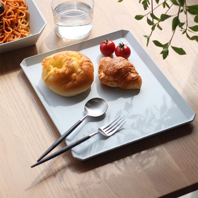 1616 / arita japan 1616/arita japan TY Square Plate Plain Gray 270