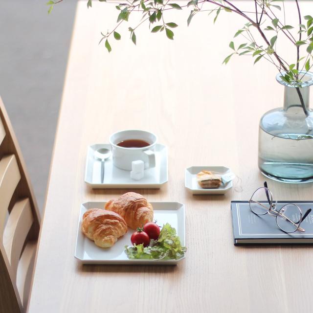 【美品】1616 arita japan TYスクエアプレート・マグカップ 1616 / arita japan 1616/arita japan TY Square Plate White 200(皿