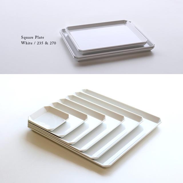 1616 / arita japan 1616/arita japan TY Square Plate White 270(皿