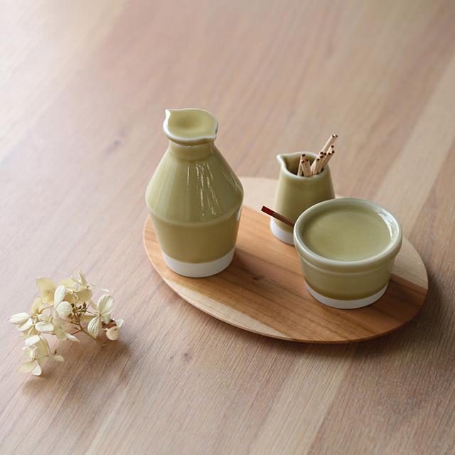 ソースポット 調味料入れ 白磁 陶器 ポーセラーツ たれポット おしゃれ かわいい アウトレット 新着商品