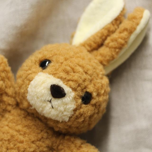 童心 ウサギのフカフカS(ぬいぐるみ うさぎ うさぎのぬいぐるみ ウサギ 可愛い かわいい 小さい ふわふわ 日本製 ウサギのフカフカ)｜favras｜04