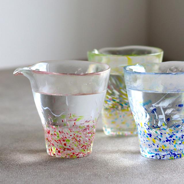 TOMICRAFT 江戸硝子 うきよ 片口(徳利 ガラス カラフェ おしゃれ