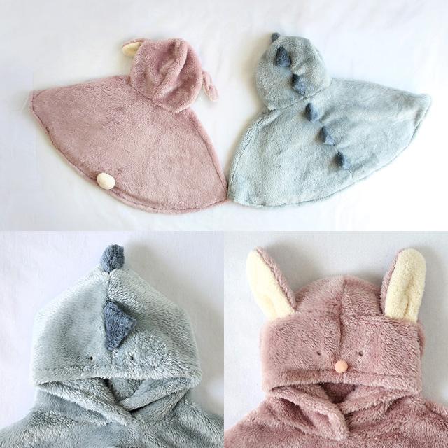 BISQUE CDF etendue アニマルモコ ポンチョ(着ぐるみ 恐竜 子供