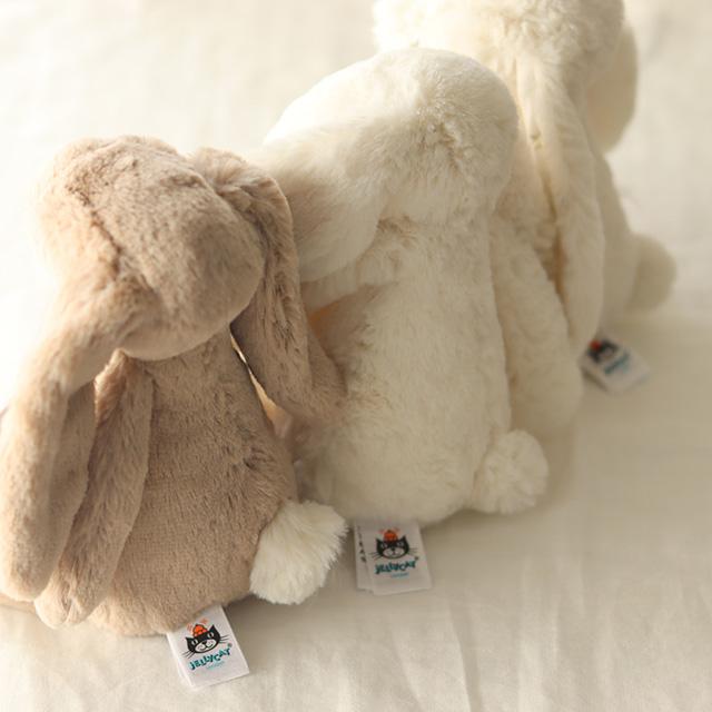 JELLY CAT うさぎ　ぬいぐるみ Amazon.co.jp: JELLYCAT bashful bunny blue(BAS4BB) ジェリー